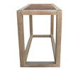 Limited Edition Oak and Leather Top Side Table 54775