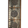 Belgian Modernist Wood and Iron  Panel 65617