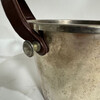 Vintage Silver plate and Leather Wine Bucket 73467