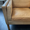 Danish Leather Sofa 64892