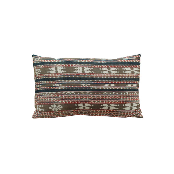 Vintage Woven Textile Pillow 25447