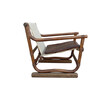 Pair French Rattan Arm Chairs 27747