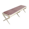 Lucca Studio Sadie Bench (Brown Leather) 27896