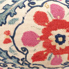 18th Century Turkish Silk Embroidery Lumbar Pillow 65432