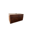 Antique Swedish Yew Wood Box 70416