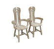 Pair of French Mid Century Sculptural Chairs 26421