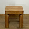 1960's French Cerused Oak Side Table/Stool 73326