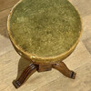 French Art Deco Leather Stool 67222