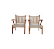 French Mid Century Rope Arm Chairs 29389
