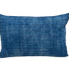 Antique Central Asia Indigo Textile Pillow 63305