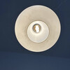 Danish Mid Century Opaline Glass Pendant 73984