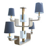 Limited Edition Oak and Bronze Chandelier 28068