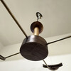 Limited Edition Wood and Bronze Chandelier 78416