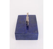 Modern Lapis Lazuli Box with Silver Dog Handle 55074