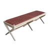 Sadie Bench (Brown Leather) 29550