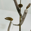 Lucca Studio Ivan Oak and Bronze Elements Chandelier 64144