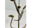 Lucca Studio Ivan Oak and Bronze Elements Chandelier 64144