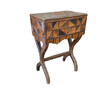 French Art Populaire Side Table with Drawer 74022