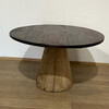 Limited Edition Walnut Top Round Dining Table 74426