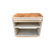 Limited Edition Oak and Leather Night Stand 34270