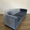 Large Newly Upholstered Italian Mohair 1960's Sofa 77077