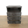Limited Edition Grey Cerused Oak Commode / Side Table 63323