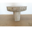 Limited Edition Massive 18th Century Stone Top and Oak Side Table 73965