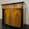 Fantastic Bow Front Biedermeier Cabinet 71305