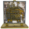 Pair of Lucca Limited Edition Elephant Relief Table Lamps 19391