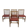 Set of (4) 1930's Danish Dining Chairs 74495