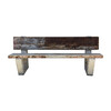 French Mid Century Concrete Bench 33711