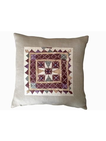 19th Century Moroccan Textile Pillow 79613