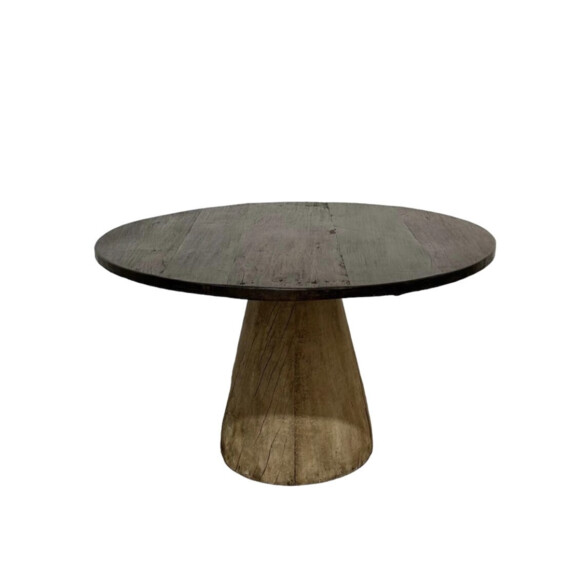 Limited Edition Walnut Top Round Dining Table 74426