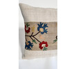 18th Century Embroidery Silk and Linen Turkish Textile Pillow 66238