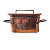19th Century Large French Copper Stockpot with Top 58911