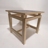Lucca Studio Jax Oak and Leather Top Side Table 62828