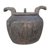 Large Scale Antique Central Asia Wood Water Vessel 32300