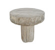 Limited Edition Massive 18th Century Stone Top and Oak Side Table 73965