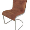  Set of (6) Italian Suede Dining Chairs  11077