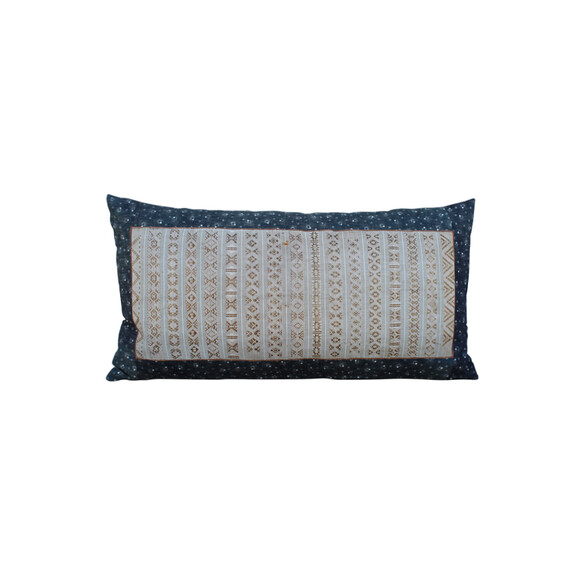 Limited Edition Antique Textile Lumbar Pillow 25549
