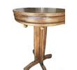 Limited Edition Walnut Deco Side Table 73485