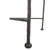 Stone and Iron Console Table 12403