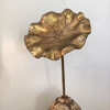19th Century Hand Carved Wood Flower 60827