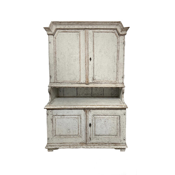 19th Century Swedish Two Part Cabinet 74389