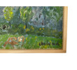 Vintage Danish Oil Painting 77306