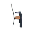 Unusual Sculptural Danish Arm Chair 27689