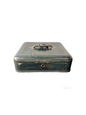 Fine French 1940's Leather Box 61615