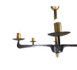 Lucca Limited Edition Lighting: Chandelier in steel and bronze 20212