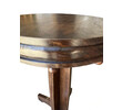 Limited Edition Walnut Deco Side Table 73493