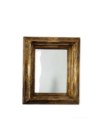 19th Century Spanish Gilt Wood Mirror 50748